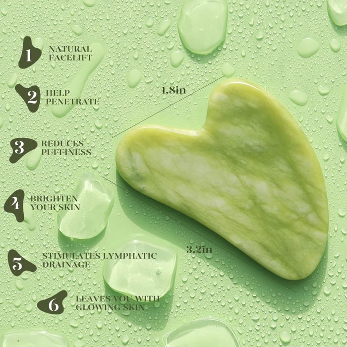 Soly Skin™ Green Jade Gua Sha Harmony Kit