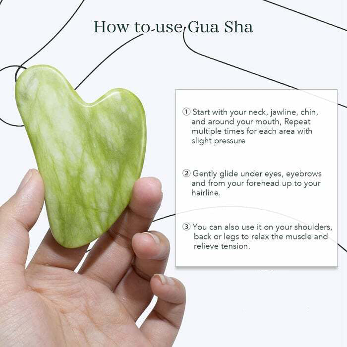 Soly Skin™ Green Jade Gua Sha Harmony Kit