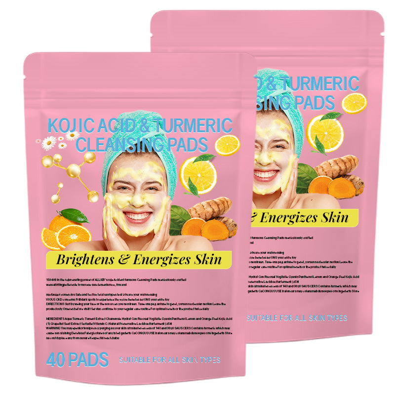 Soly Skin™ Kojic Acid & Turmeric Cleansing Pads