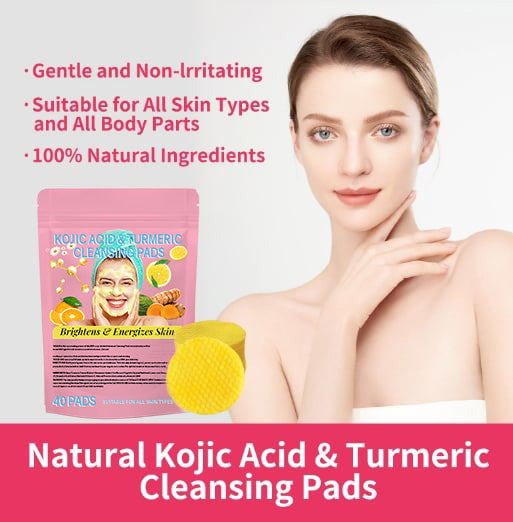 Soly Skin™ Kojic Acid & Turmeric Cleansing Pads