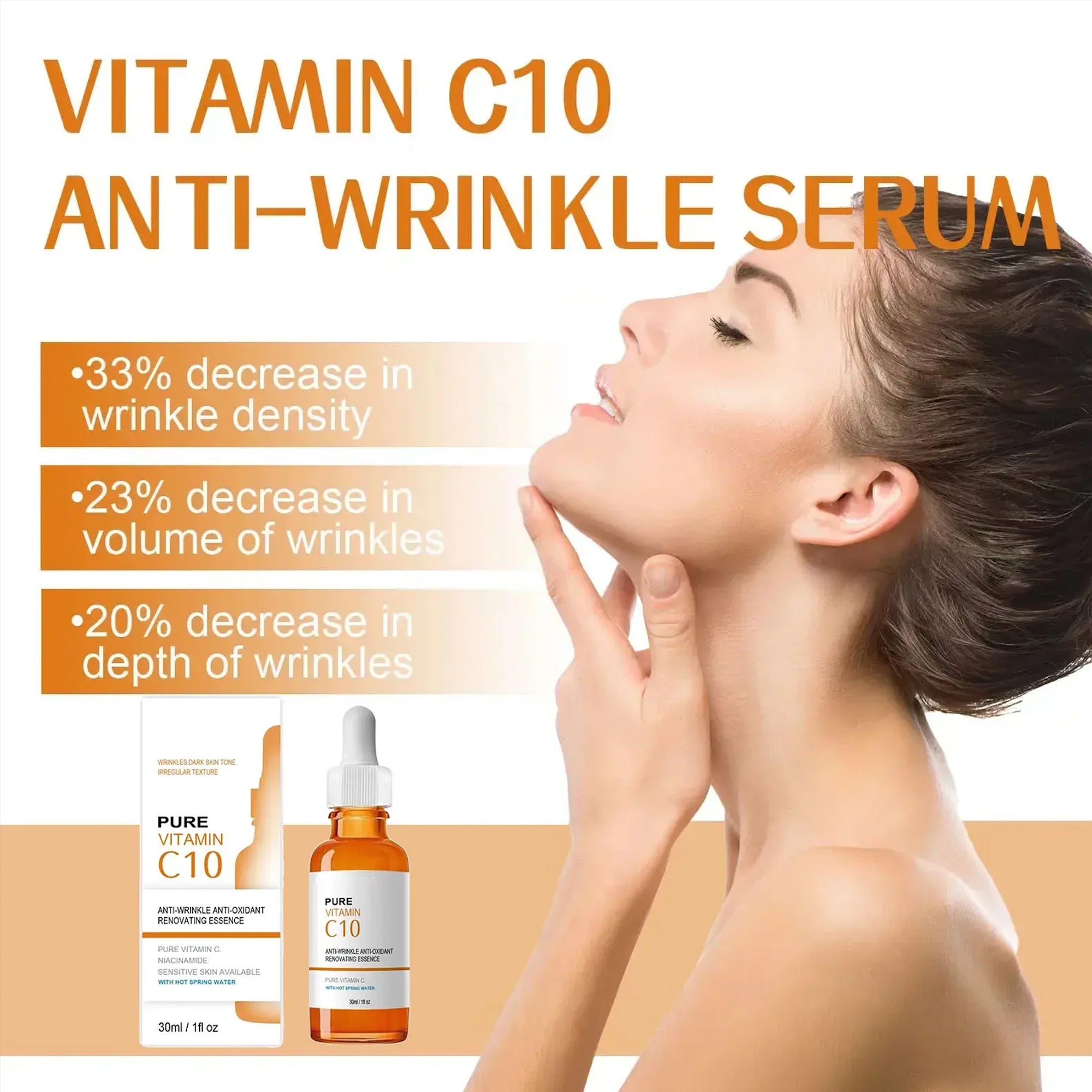 Soly Skin™ Vitamin C Wrinkle Remover Face Serum