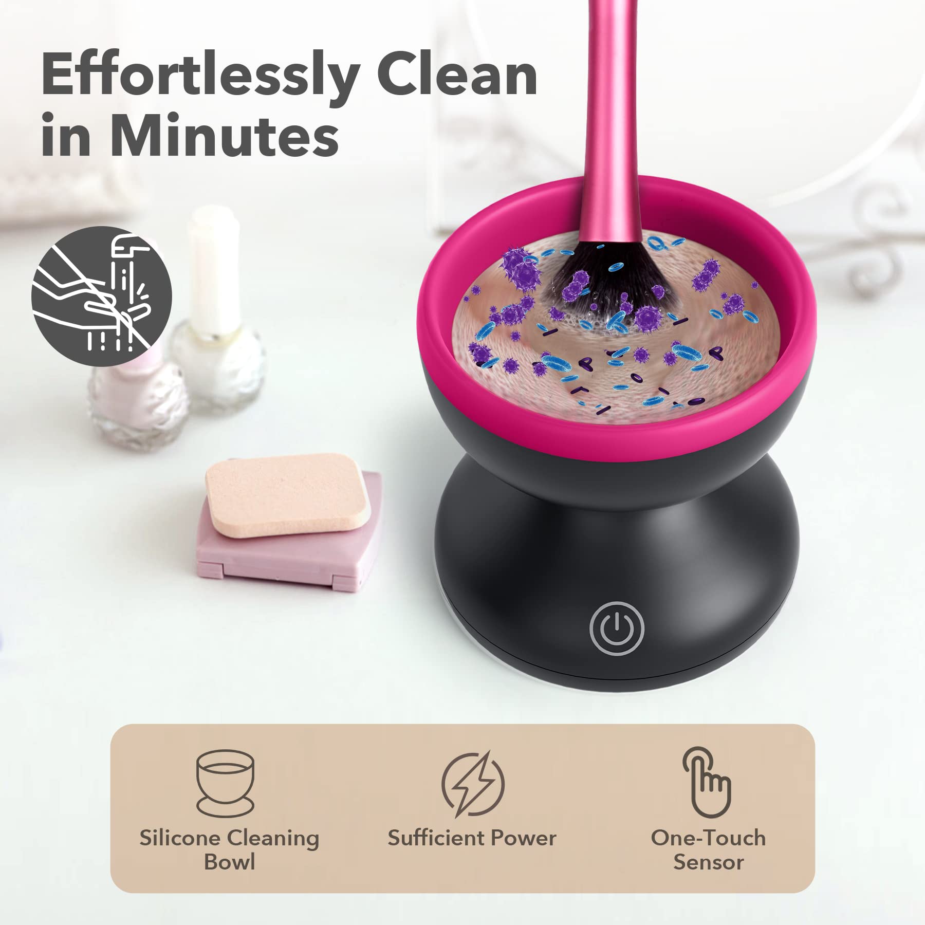 Soly Skin™ Makeup Brush Cleaner