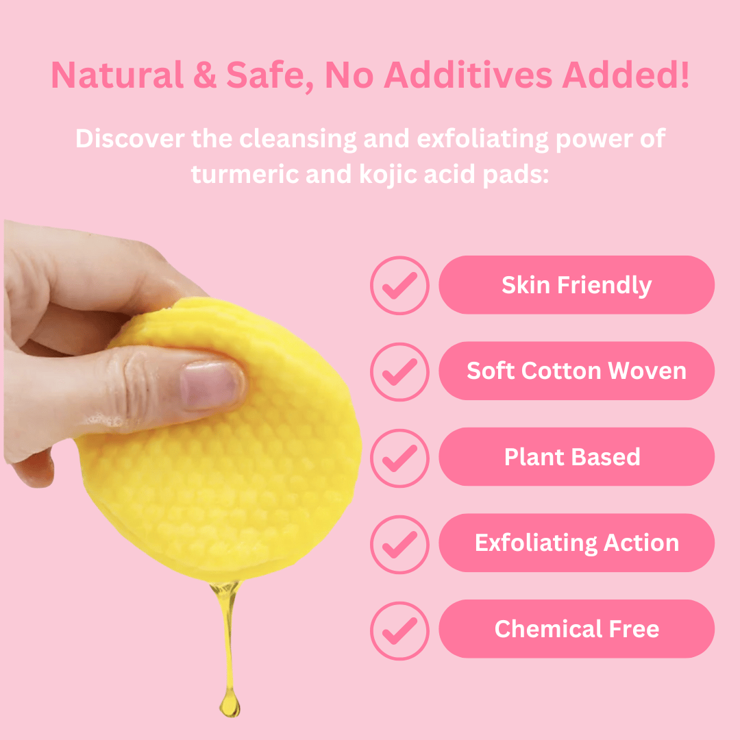 Soly Skin™ Kojic Acid & Turmeric Cleansing Pads