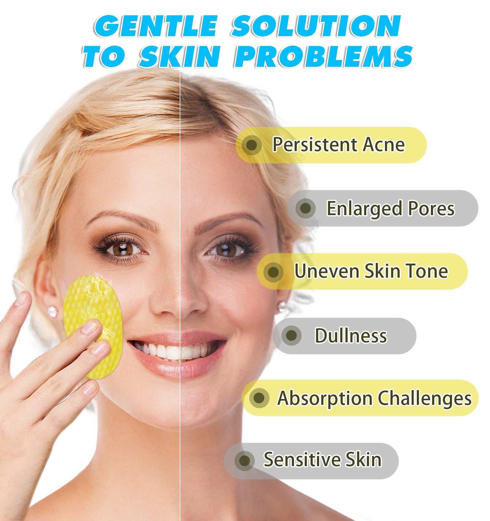 Soly Skin™ Turmeric Cleansing Exfoliating Pads