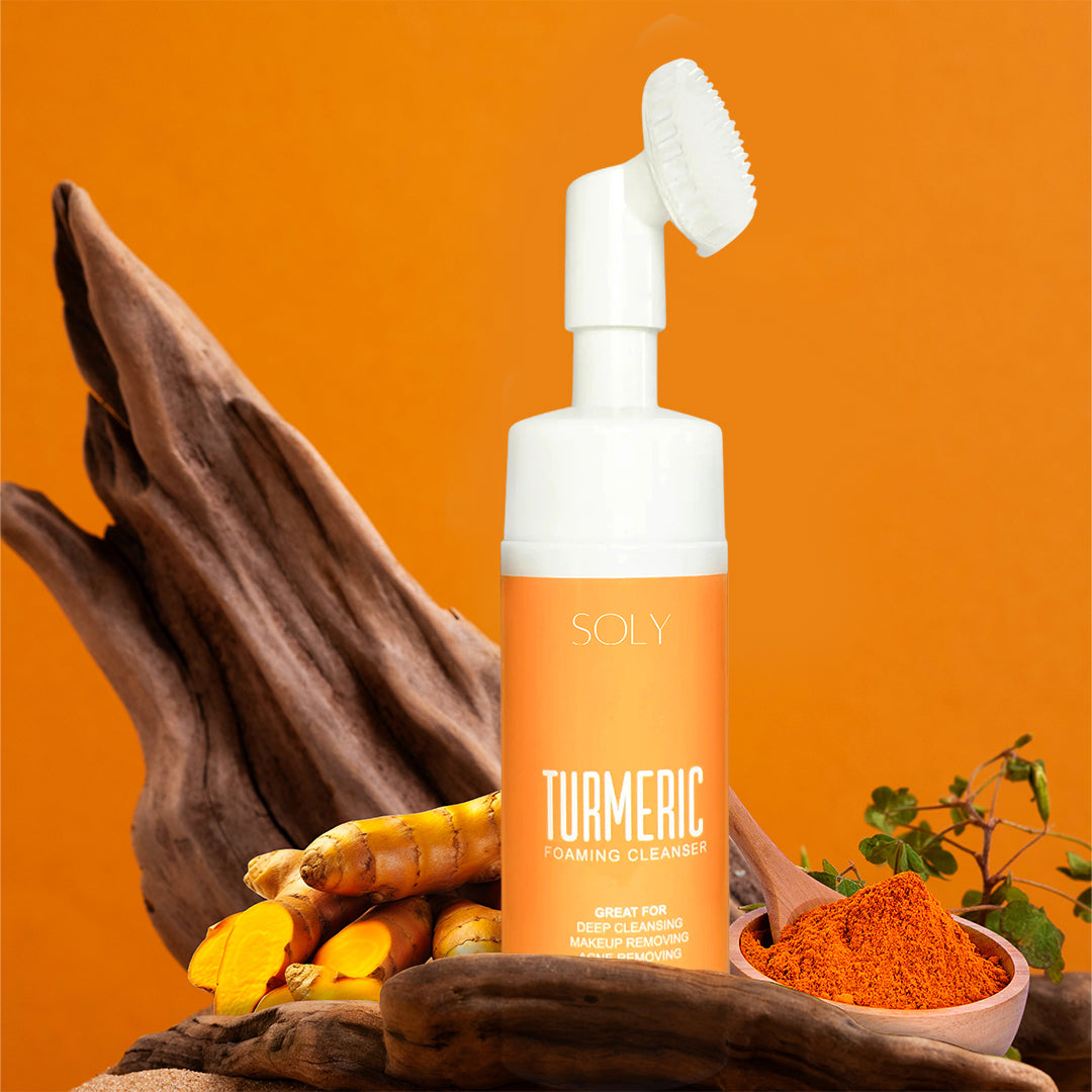 Soly Skin Turmeric Facial Foam Cleanser