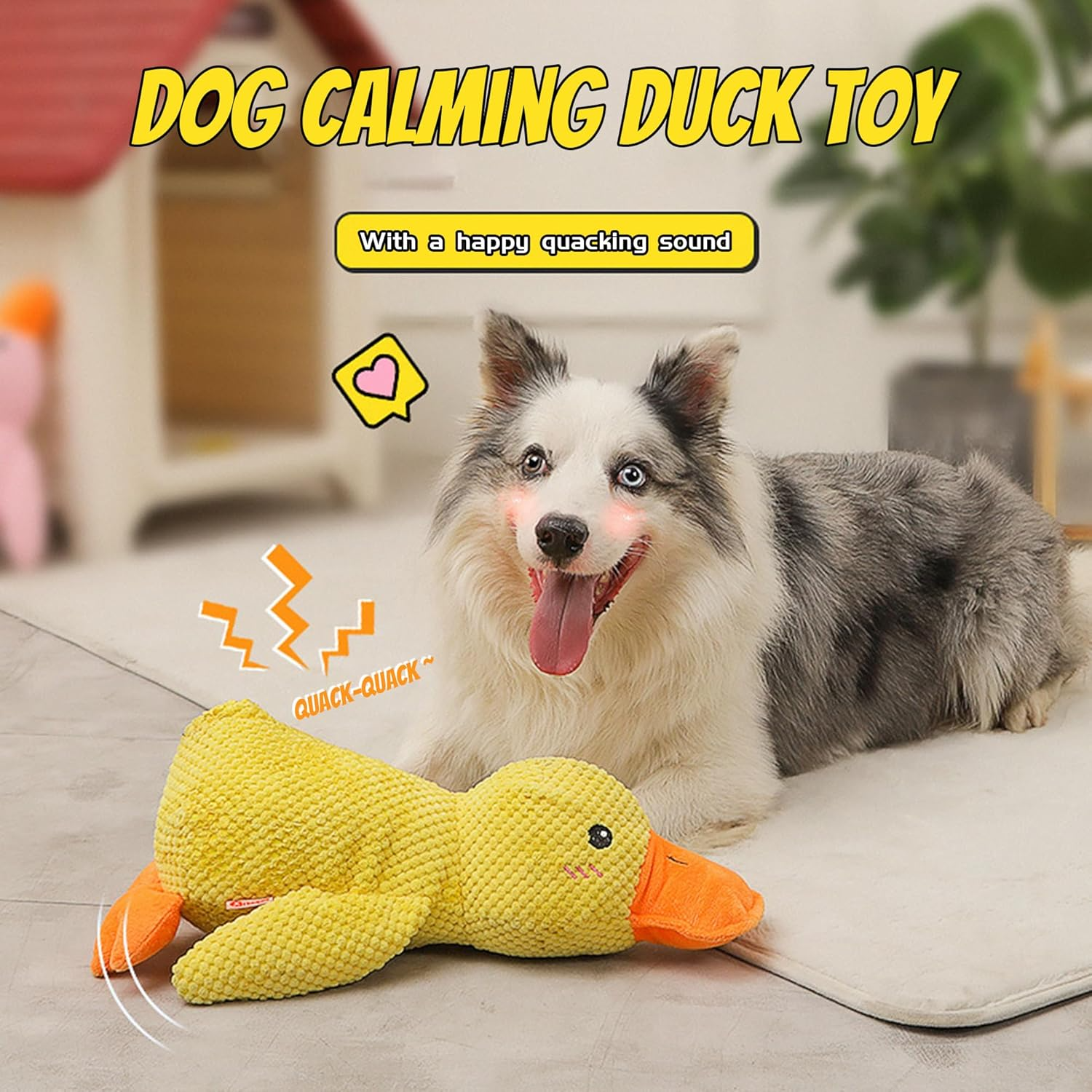 Dog Calming Duck Toy