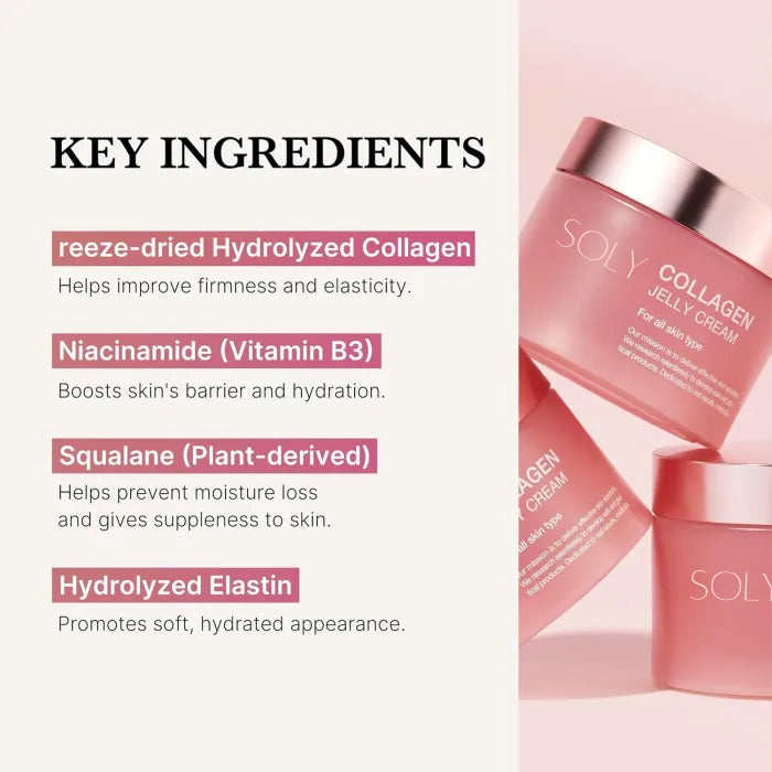 Soly Skin Radiant Glow Collagen Jelly Cream