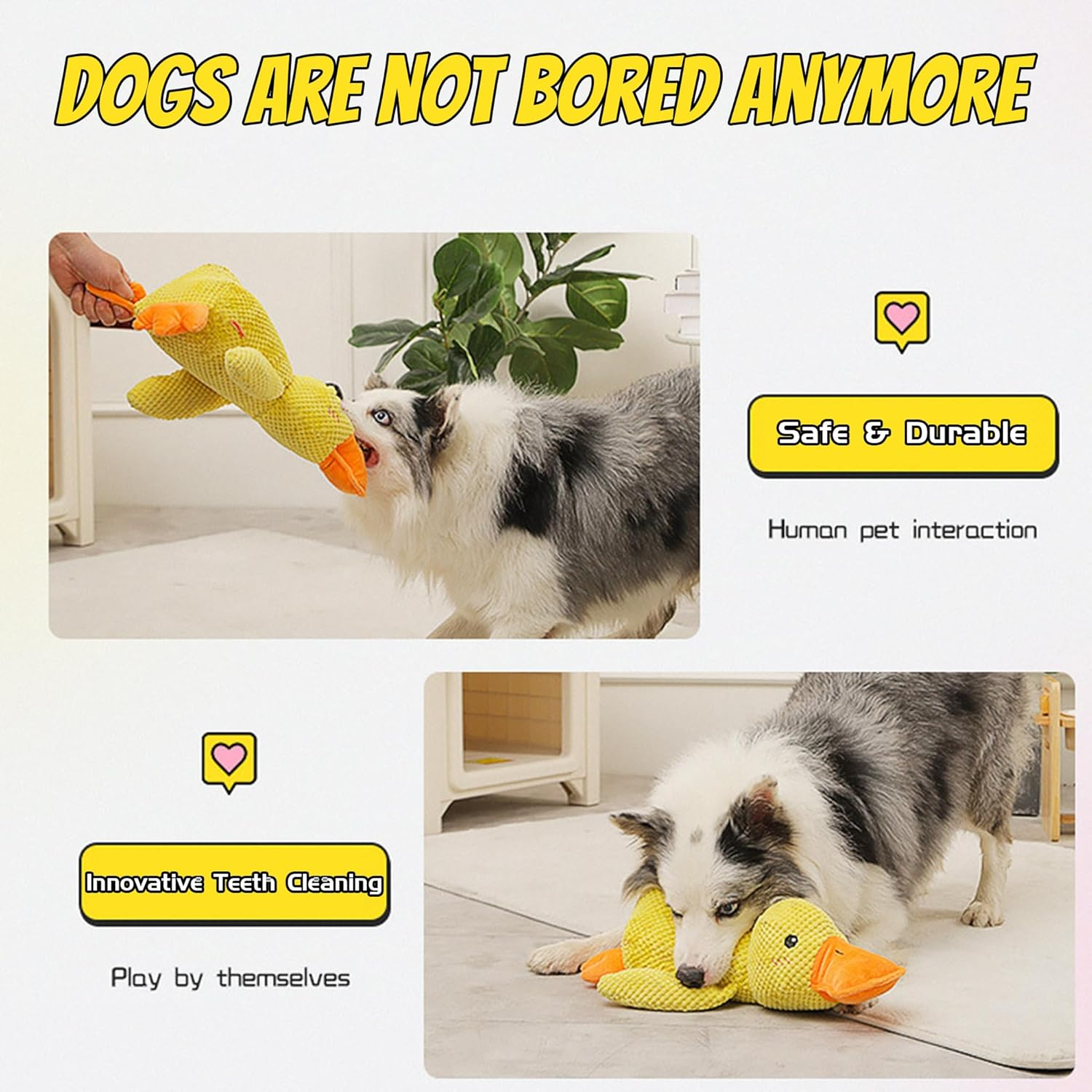 Dog Calming Duck Toy