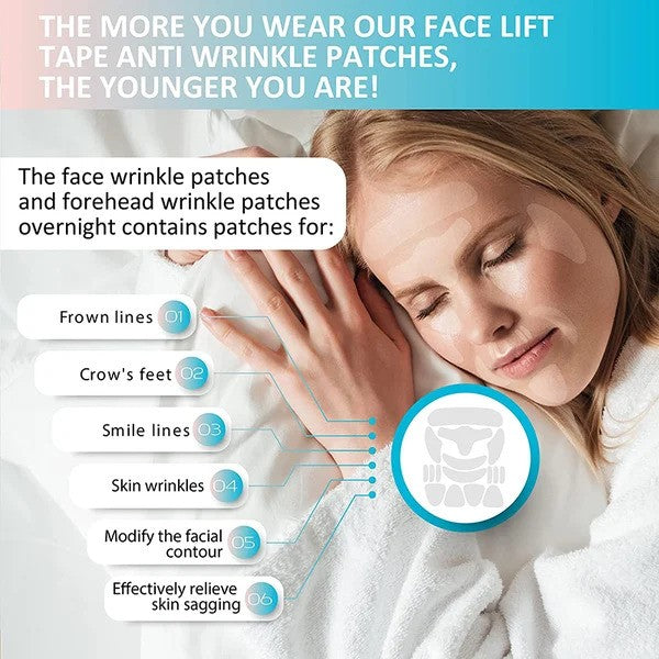 Soly Skin™ Anti-Wrinkle Reusable Silicone Patches