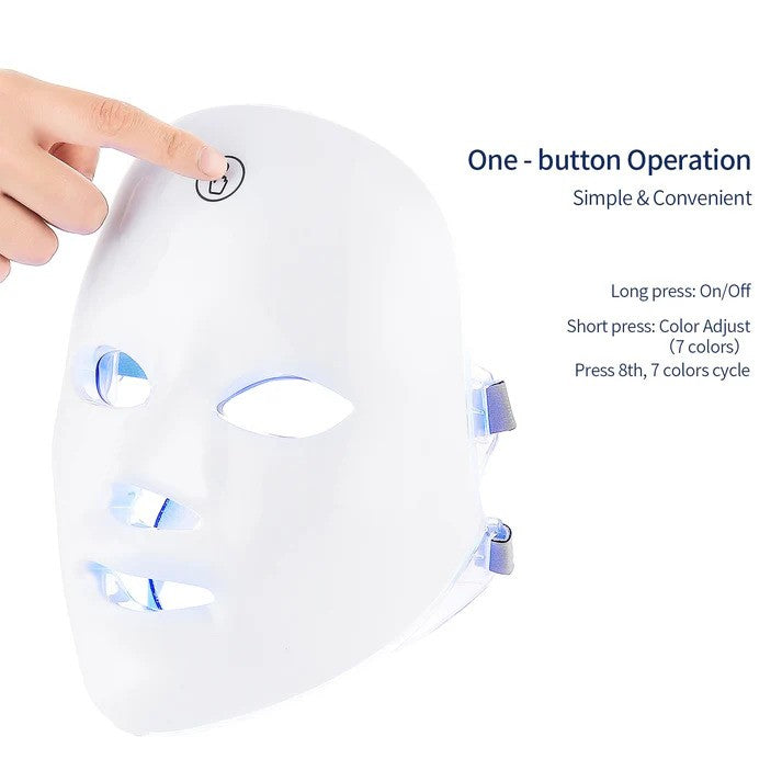 Soly Skin™ - Rejuvenating LED Facial Therapy Mask