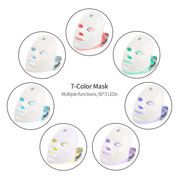 Soly Skin™ - Rejuvenating LED Facial Therapy Mask