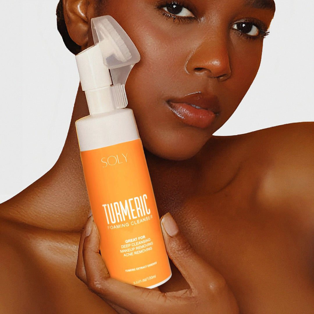 Soly Skin™ Turmeric Facial Foam Cleanser