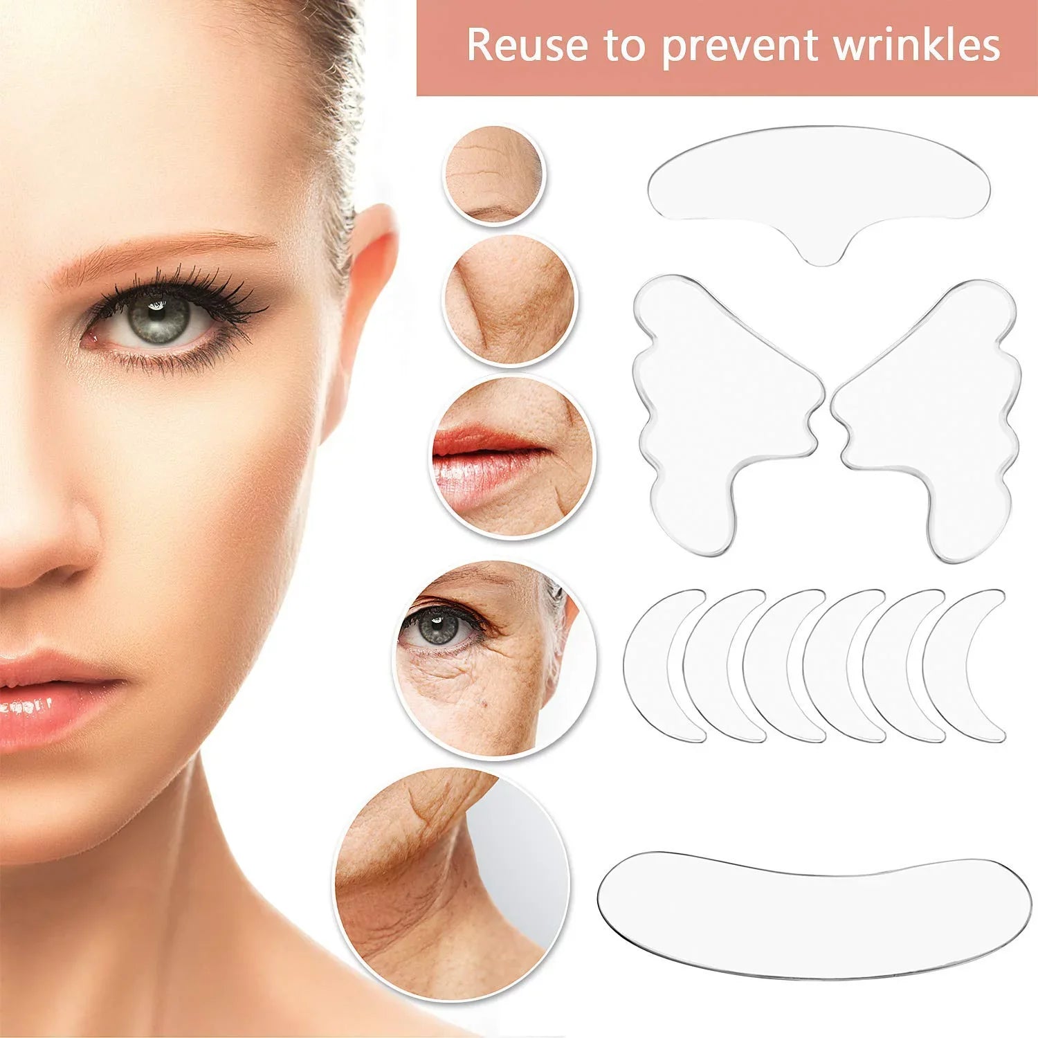 Soly Skin™ Silicone Anti-wrinkle Face Patch